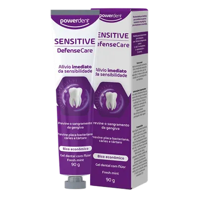 Gel Dental Powerdent Sensitive 90gr